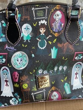DOONEY and  BOURKE SATCHEL HAUNTED MANSION RETIRED NWT